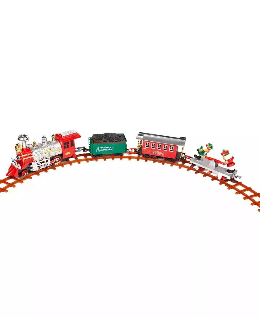 World Tech Toys Santa's Choo Choo 44 Piece Battery Powered Train Set with Working Light Sound 4