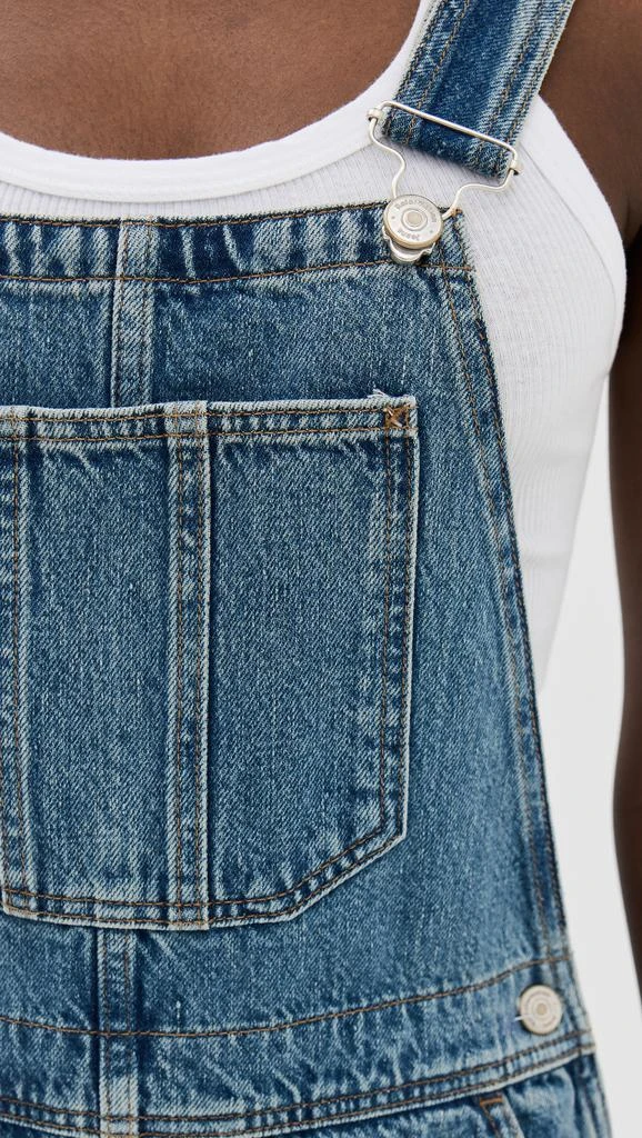Reformation River Relaxed Denim Overalls 5