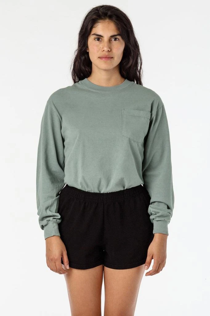 Los Angeles Apparel 1810GD - Long Sleeve Garment Dye Pocket T-Shirt 17