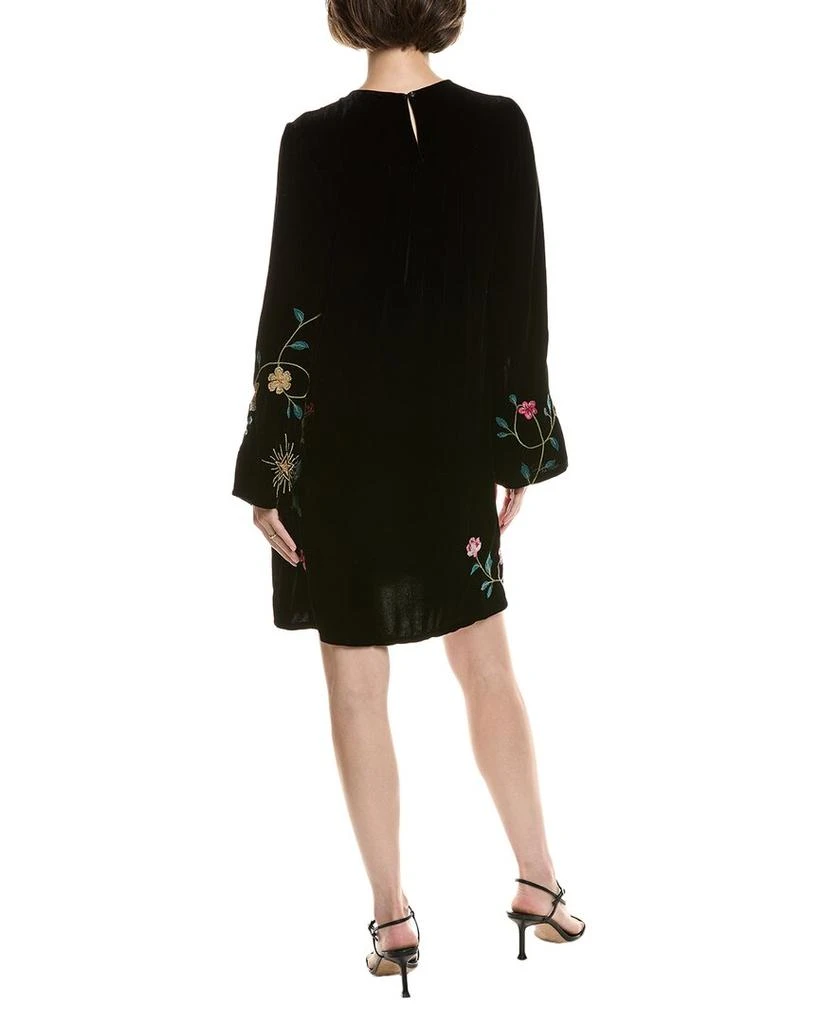 long black dress midi Ainslee Square Neck Midi Dress in Black