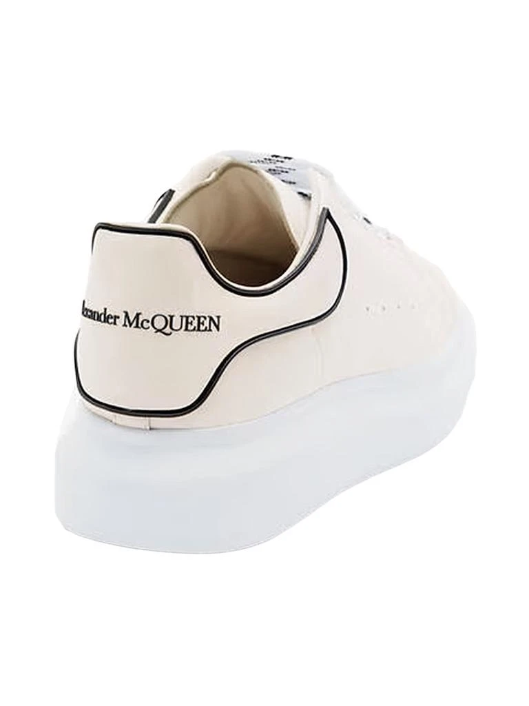 Alexander McQueen Men's Oversized Leather Platform Sneakers 3