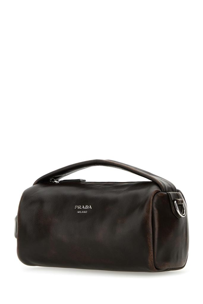 Prada Dark brown nappa leather handbag