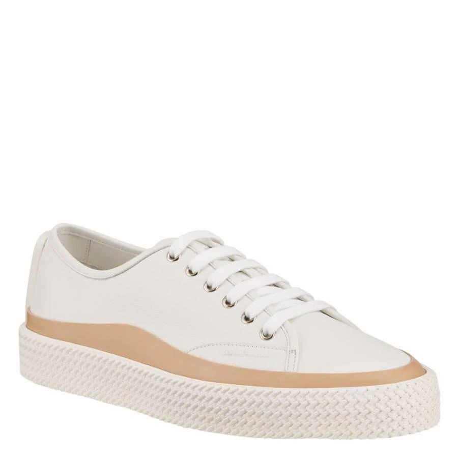 Salvatore Ferragamo Storm Leather Low-Top Sneakers