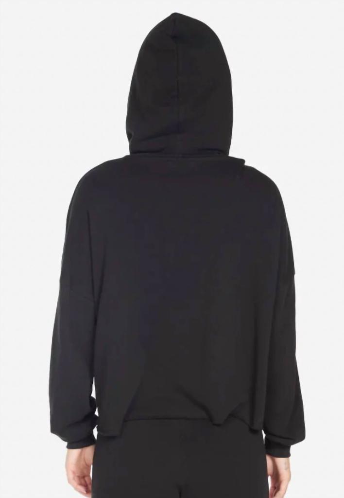 Michael Lauren CORONA HOODIE WITH HEART BEADS