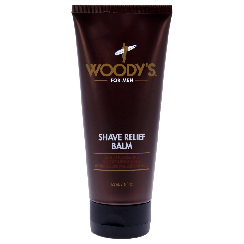 Woodys Shave Relief Balm by  for Men - 6 oz Balm