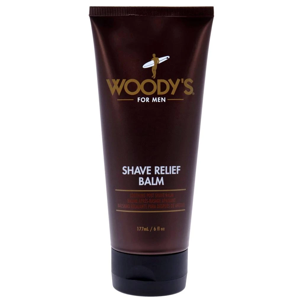 Woodys Shave Relief Balm by  for Men - 6 oz Balm 1