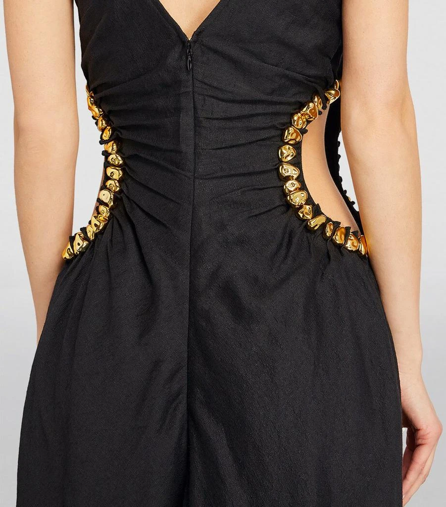Cult Gaia Embellished Silvia Midi Dress 4