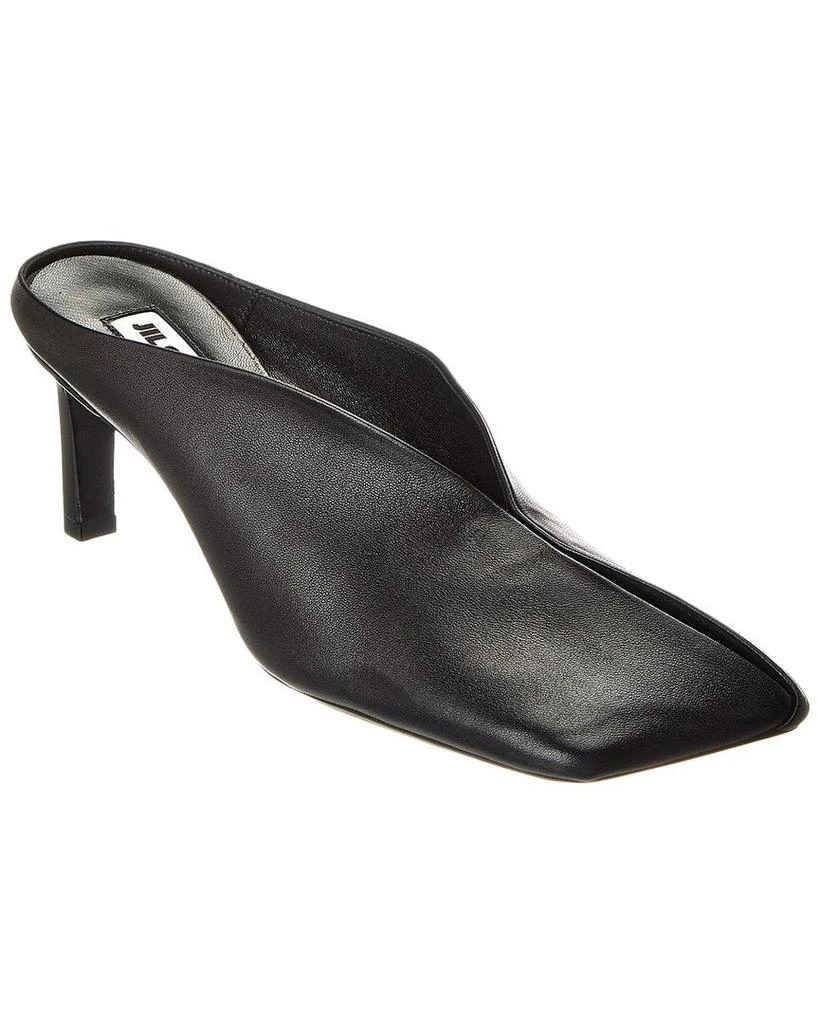 Jil Sander Logo Leather Mule 1