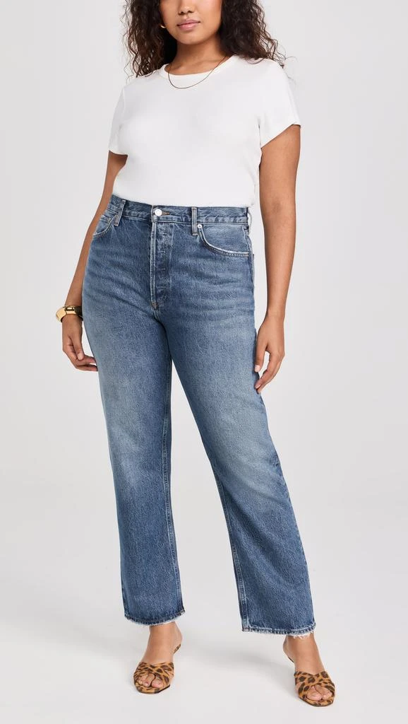 AGOLDE 90s Pinch Waist: High Rise Straight Jeans 7