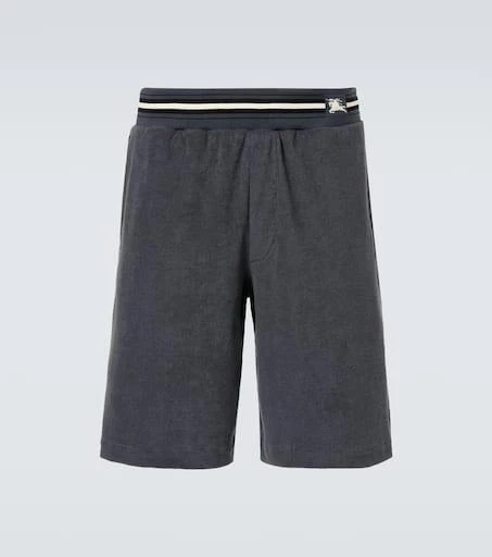 Burberry EKD cotton terry shorts 1