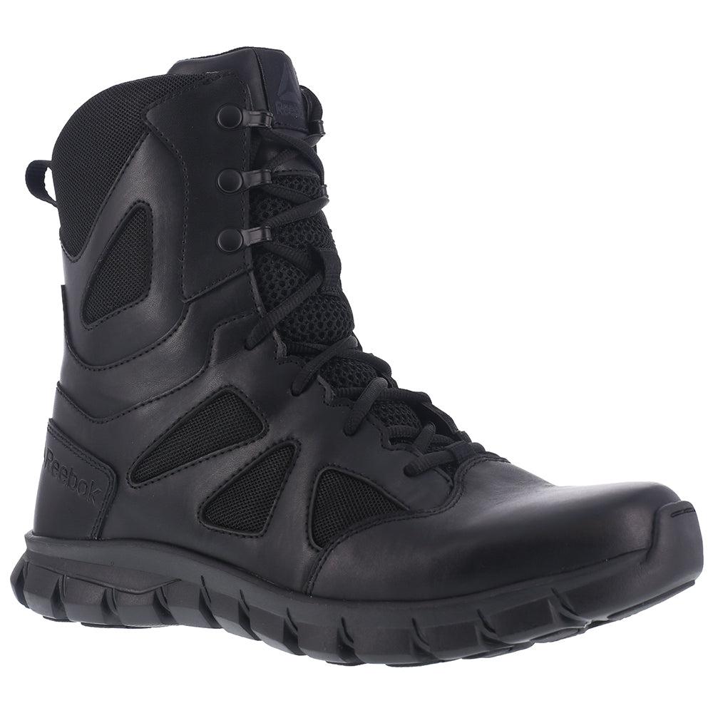 Reebok Sublite Cushion Tactical 8 inch Waterproof Side Zipper EH Boots