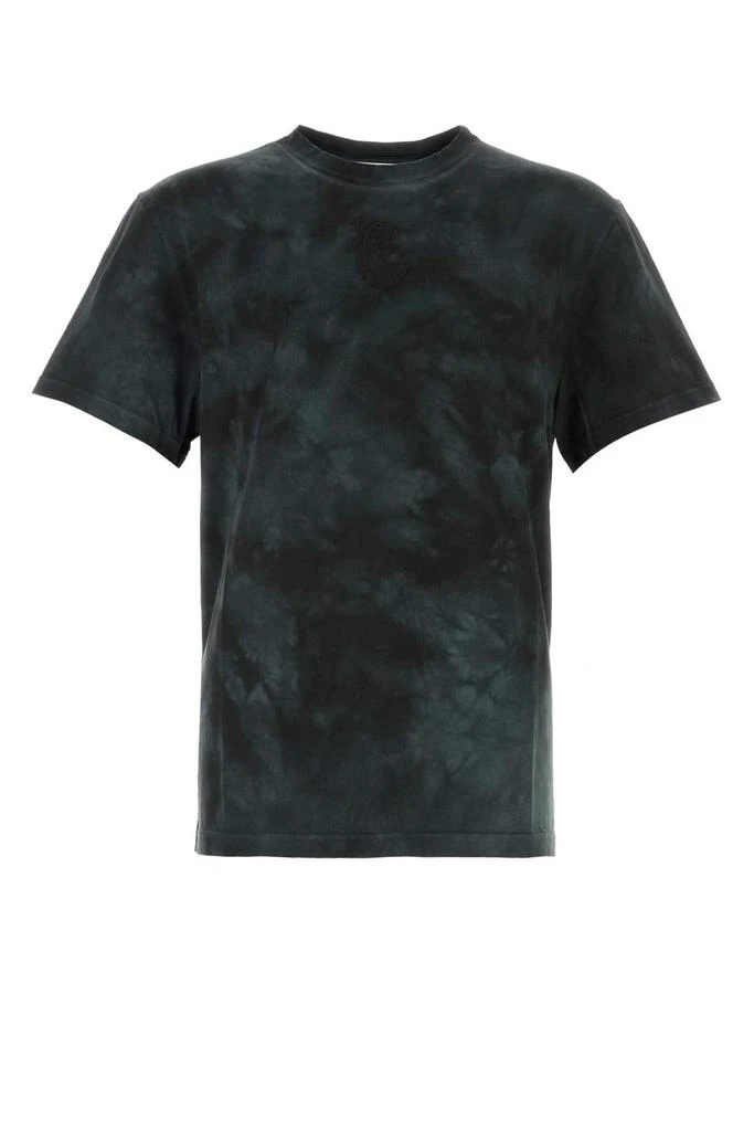 Alexander McQueen Alexander McQueen Skull Embroidered Tie-Dyed T-Shirt 1