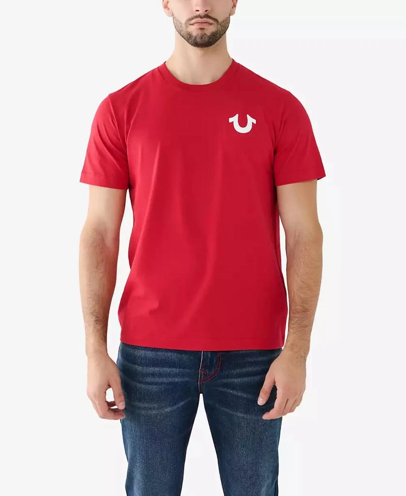 True Religion Men's Short Sleeve Box Horseshoe T-shirt 2