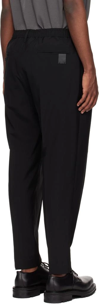 n.hoolywood Black Wide Tapered Easy Trousers 3