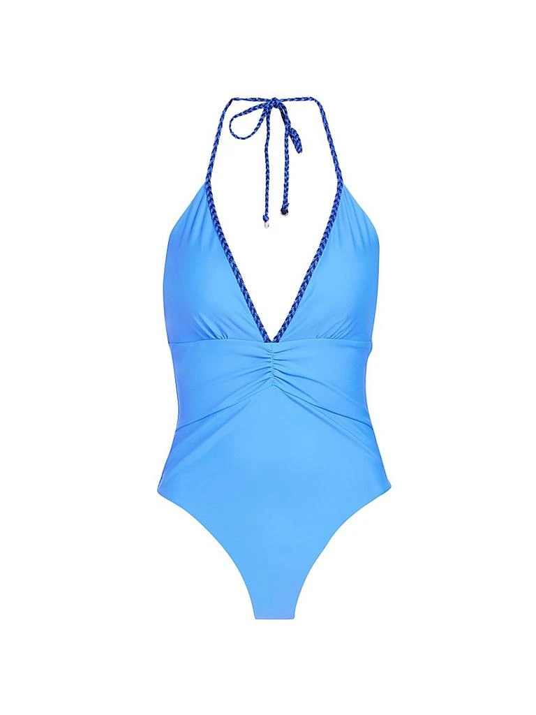 Ramy Brook Madison Halterneck One-Piece Swimsuit