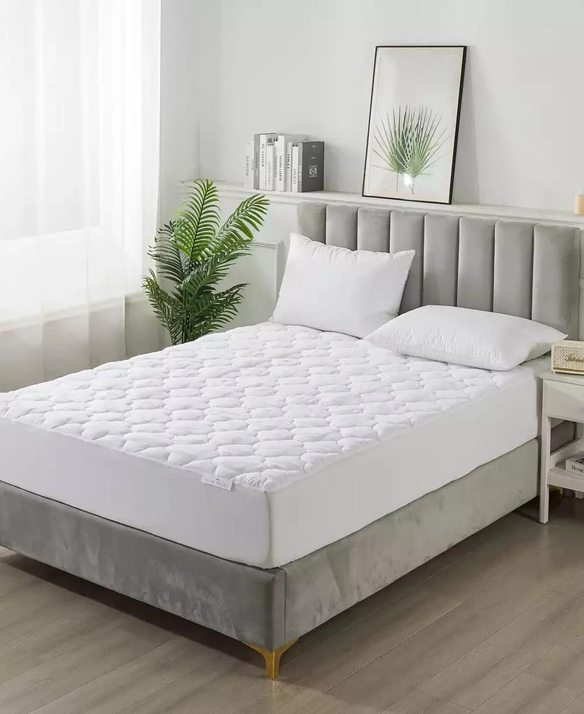 Royal Velvet 300 Thread Count Cotton Waterproof Stain Resistant Mattress Pad 3