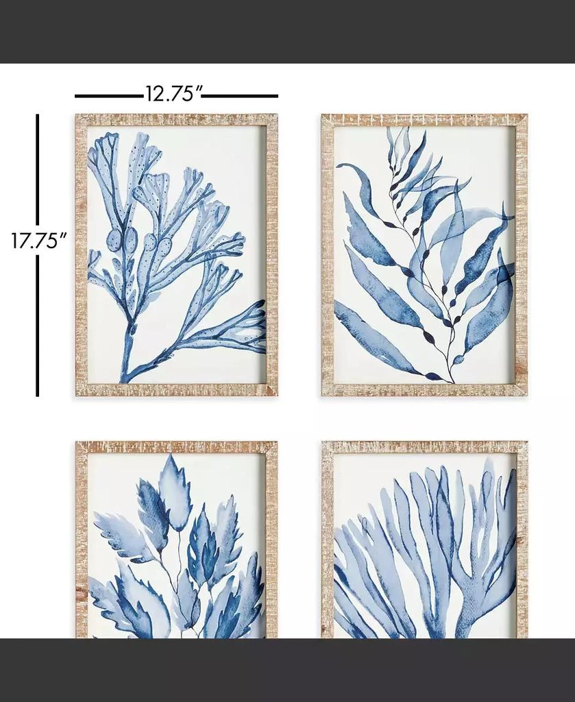 Napa Home 
Garden Marine Prints Set of 4 3