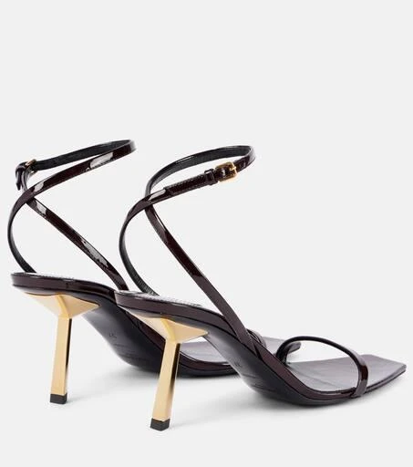 Yves Saint Laurent Lee 75 patent leather sandals 2