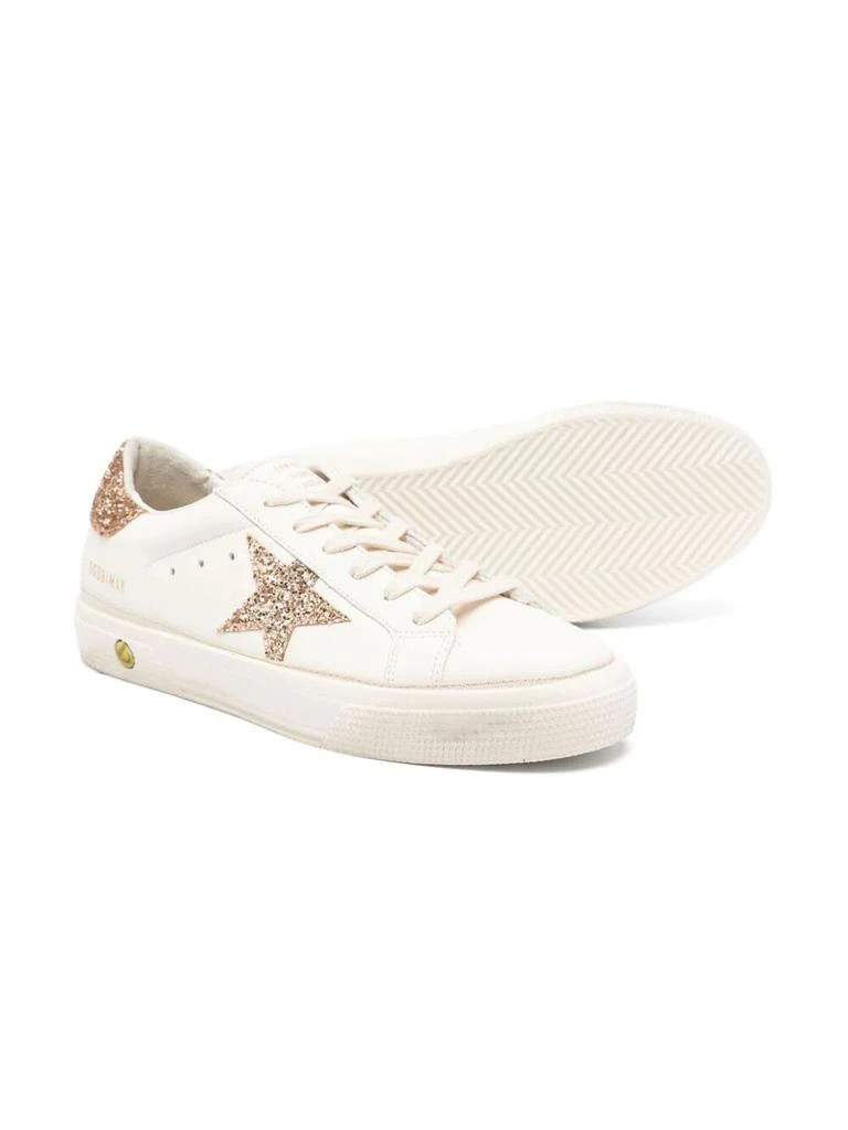 Golden Goose May Nappa Upper Glitter Star And Heel 2