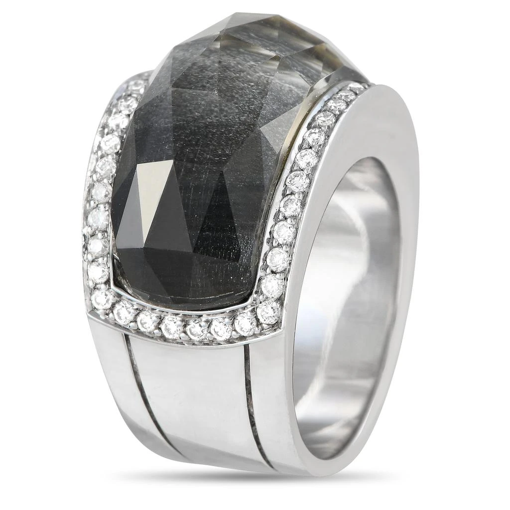 Stephen Webster Crystal Haze 18K White Gold 0.60ct Diamond and Crystal Ring SW01-082124 2