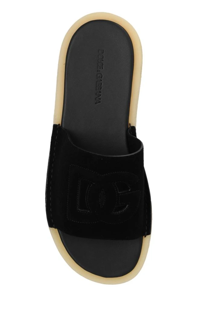 Dolce & Gabbana Dolce & Gabbana Cut-Out DG Logo Detailed Sliders 4