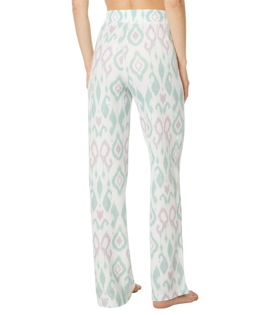 P.J. Salvage Loungewear Ikat Watercolor Pajama Pj Set 4