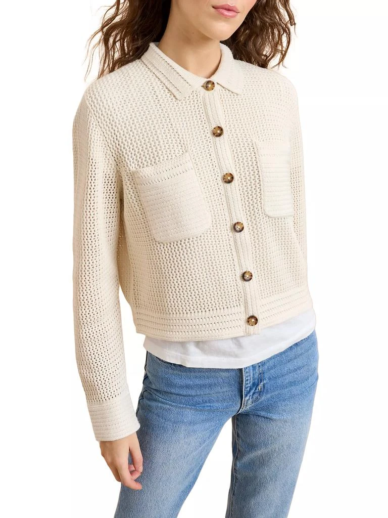 La Ligne Cropped Crochet Jane Jacket 1