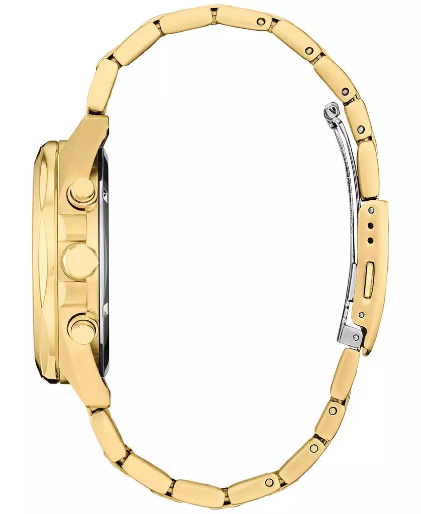 Citizen Eco-Drive Men's Chronograph Gold-Tone Stainless Steel Bracelet Watch 41mm