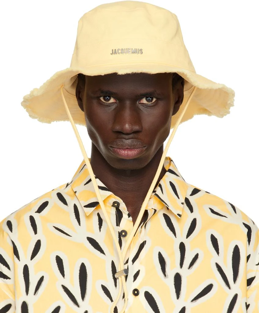 Jacquemus Yellow 'The Artichaut' Bucket Hat 1