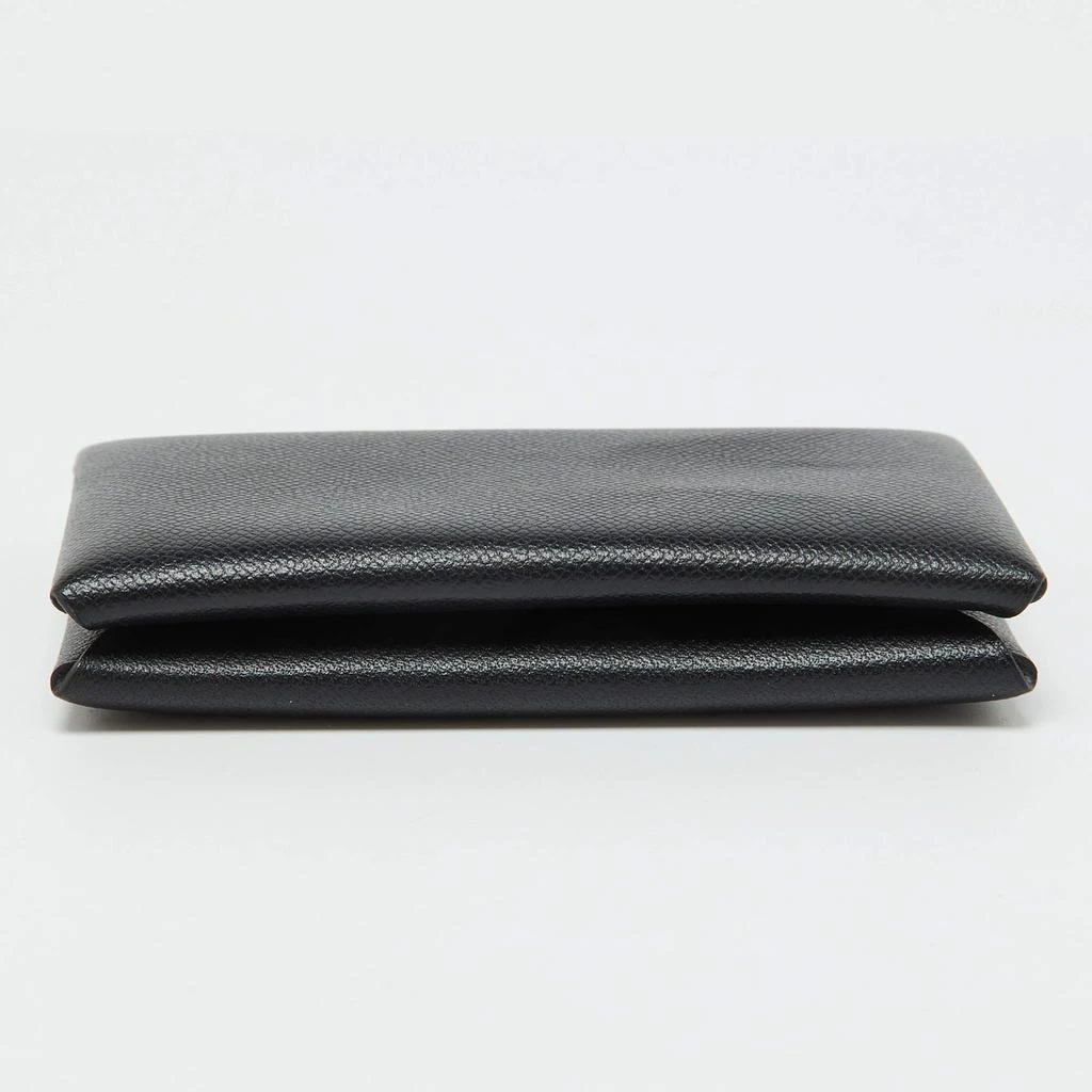 Hermes Hermes Black Madame Leather Calvi Card Holder 6