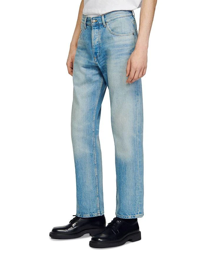 Sandro Faded Jeans in Blue Vintage 1