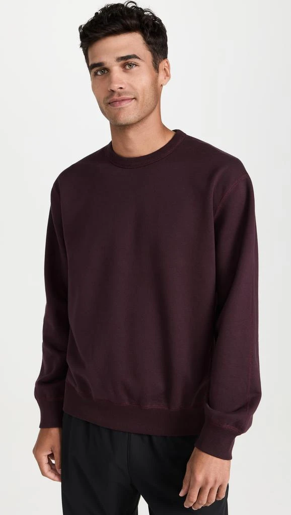 REIGNING CHAMP Midweight Terry Classic Crewneck 1