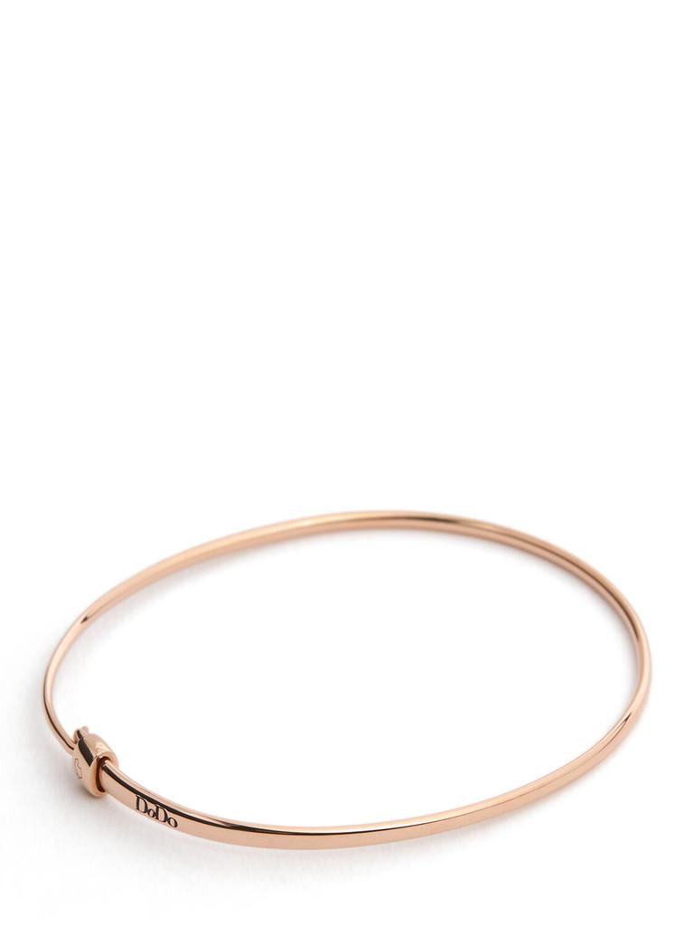 Dodo 9kt Rose Gold Essential Bangle Bracelet