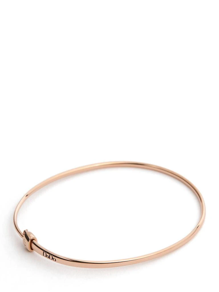 Dodo 9kt Rose Gold Essential Bangle Bracelet 1