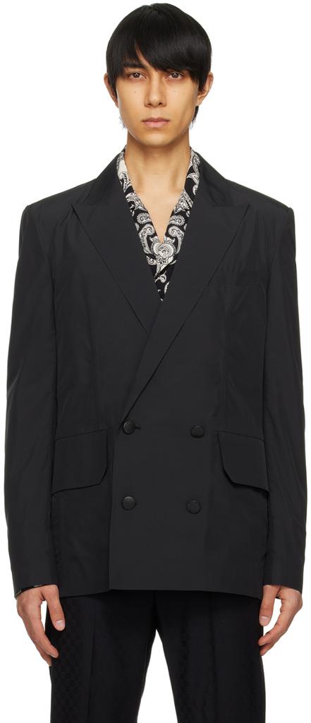 Balmain Black Main Lab Blazer