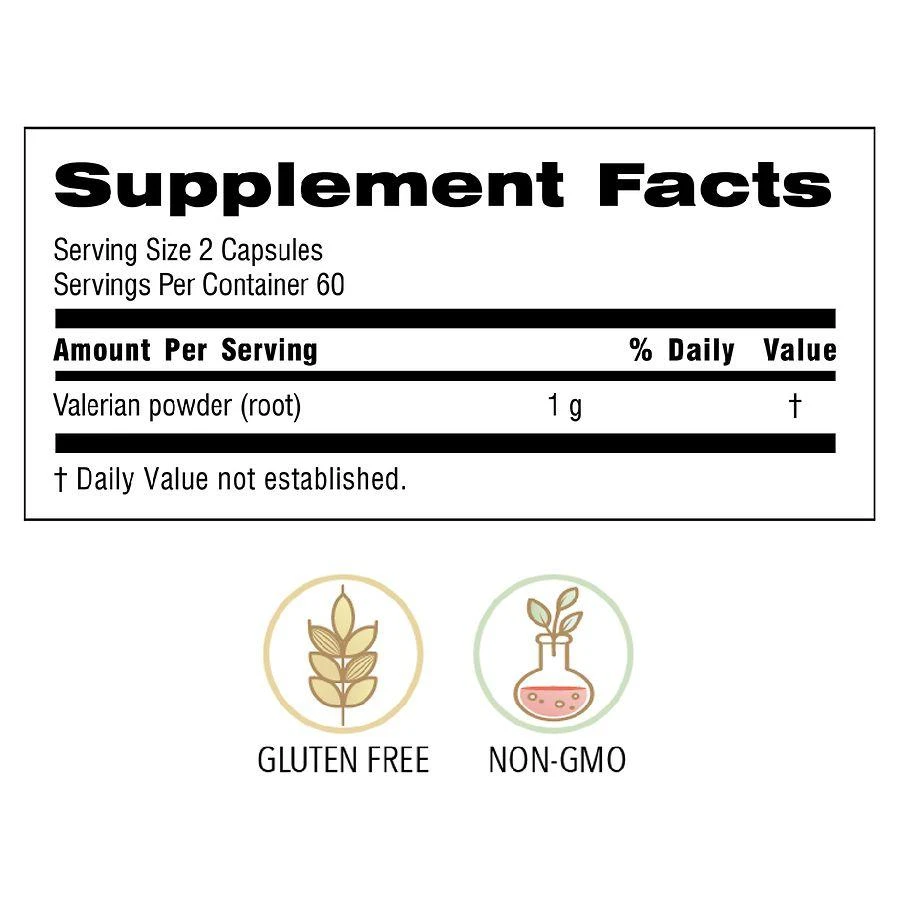 Botanic Choice Valerian Root 3