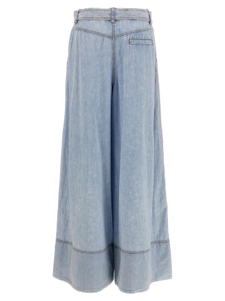 Zimmermann Zimmermann Flowy Denim Trousers