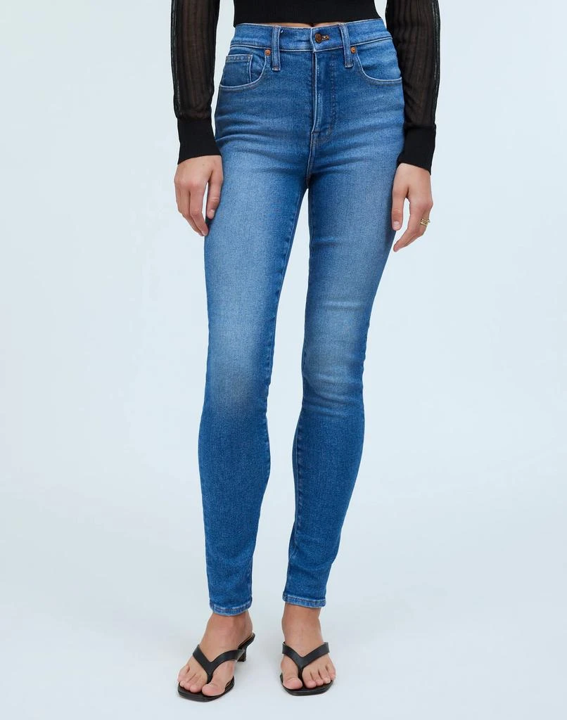 Madewell High-Rise Skinny Jeans in Gracey Wash 2