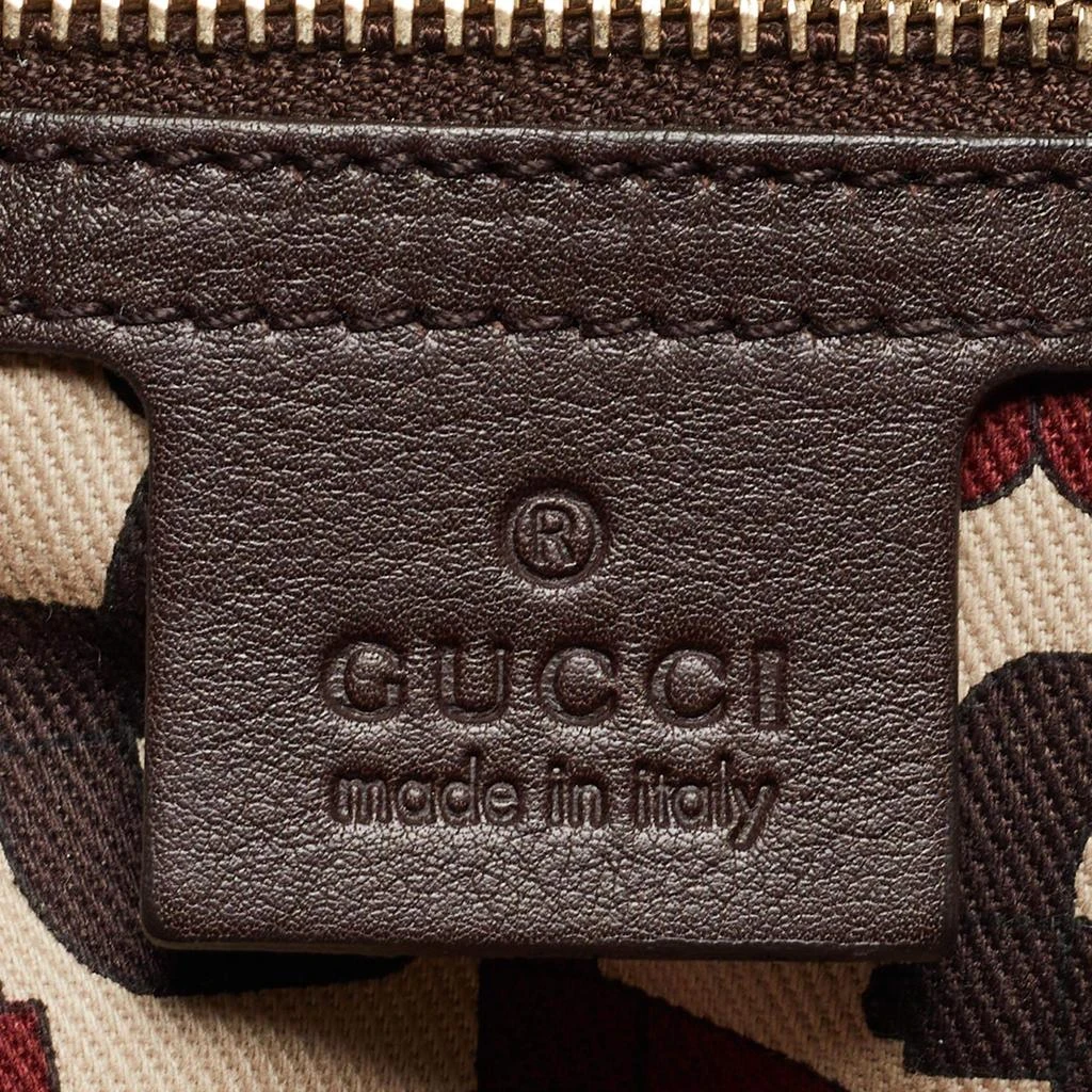 Gucci Gucci Dark Brown Guccissima Leather Small Pelham Shoulder Bag 8