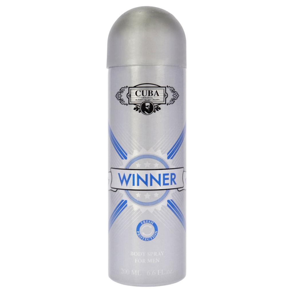 cuba Winner by for Men - 6.6 oz Body Spray
