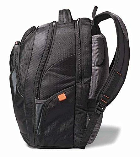 Samsonite Samsonite Tectonic 2 Large Backpack, Black/Orange, 18 x 13.3 x 8.6 5