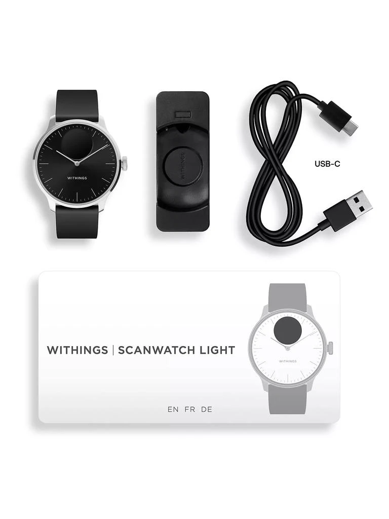Withings ScanWatch Light -  Daily Health Luxury Smartwatch - 37MM 8