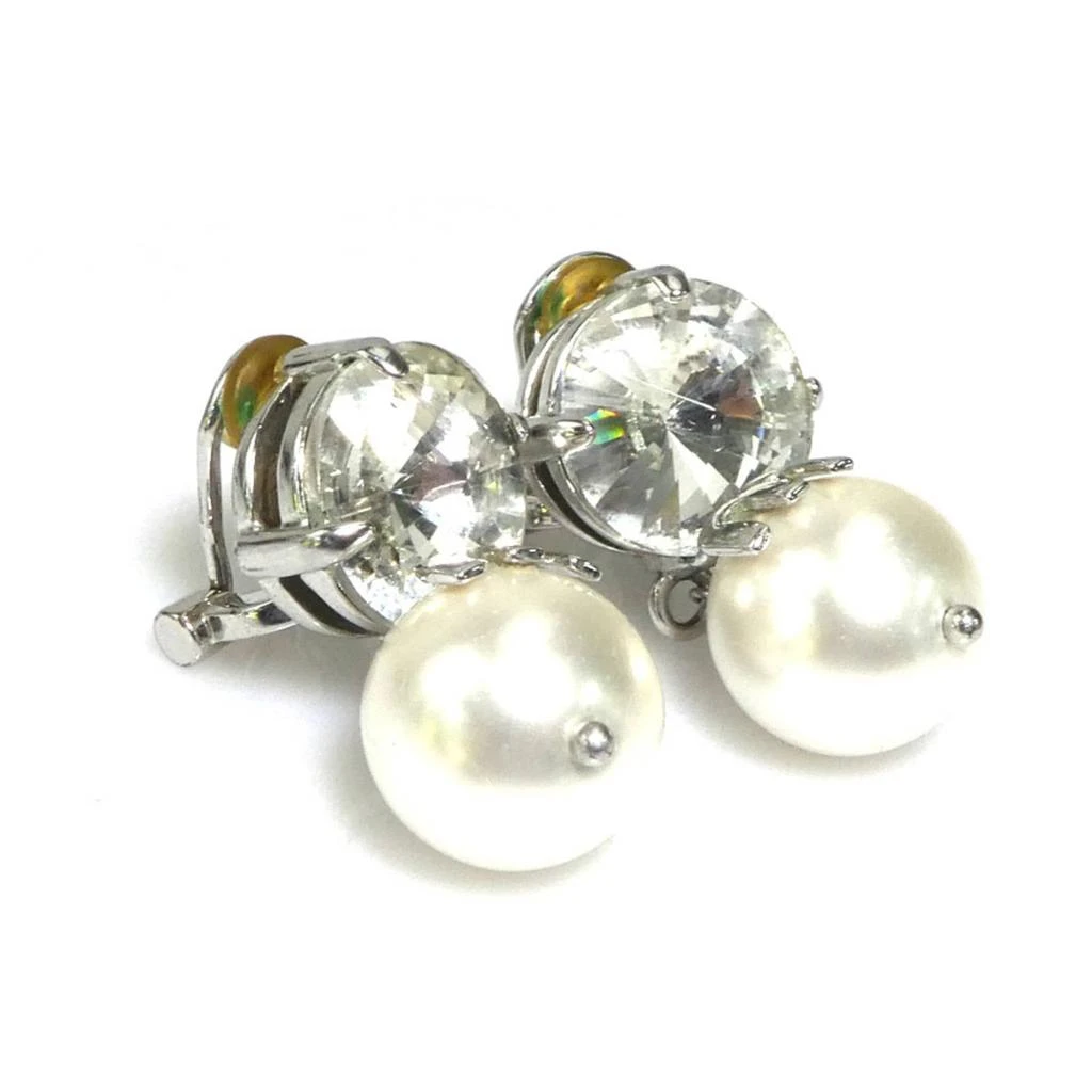 Miu Miu Metal Clip Earrings (Pre-Owned) 2