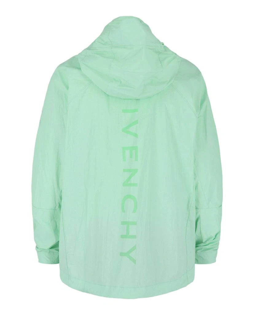 Givenchy Logo Printed Hooded Windbreaker 2