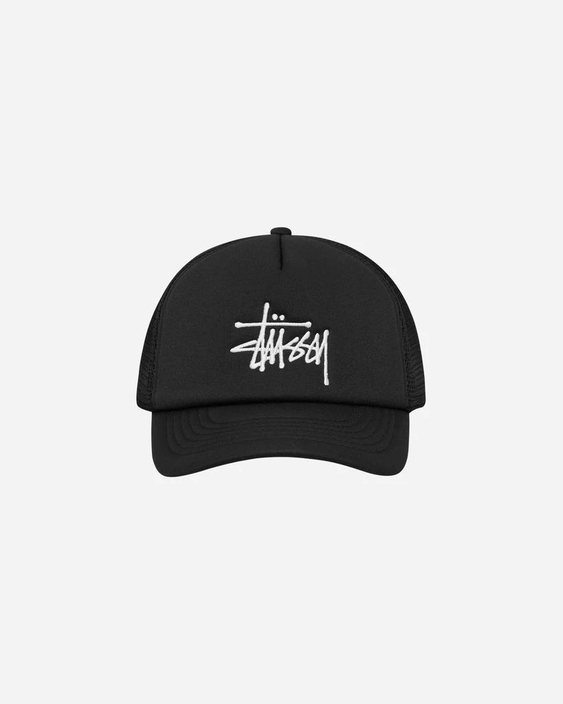 STUSSY Big Basic Trucker Cap Black 2
