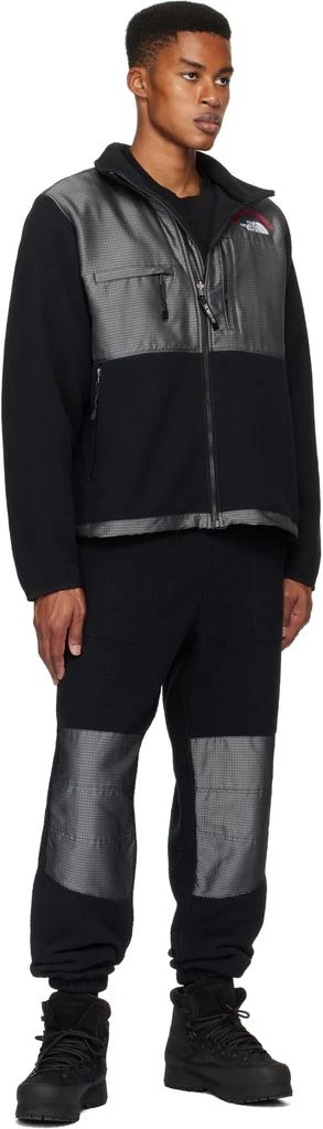 The North Face Black & Gray Retro Denali Sweatpants 4