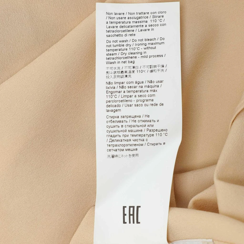 Missoni M Missoni Gold Silk Maxi Dress M 6