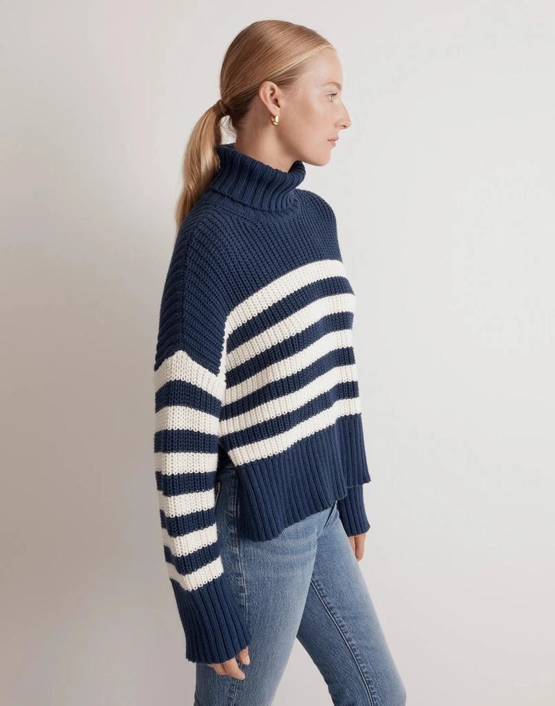 Madewell Wide Rib Turtleneck Sweater 3