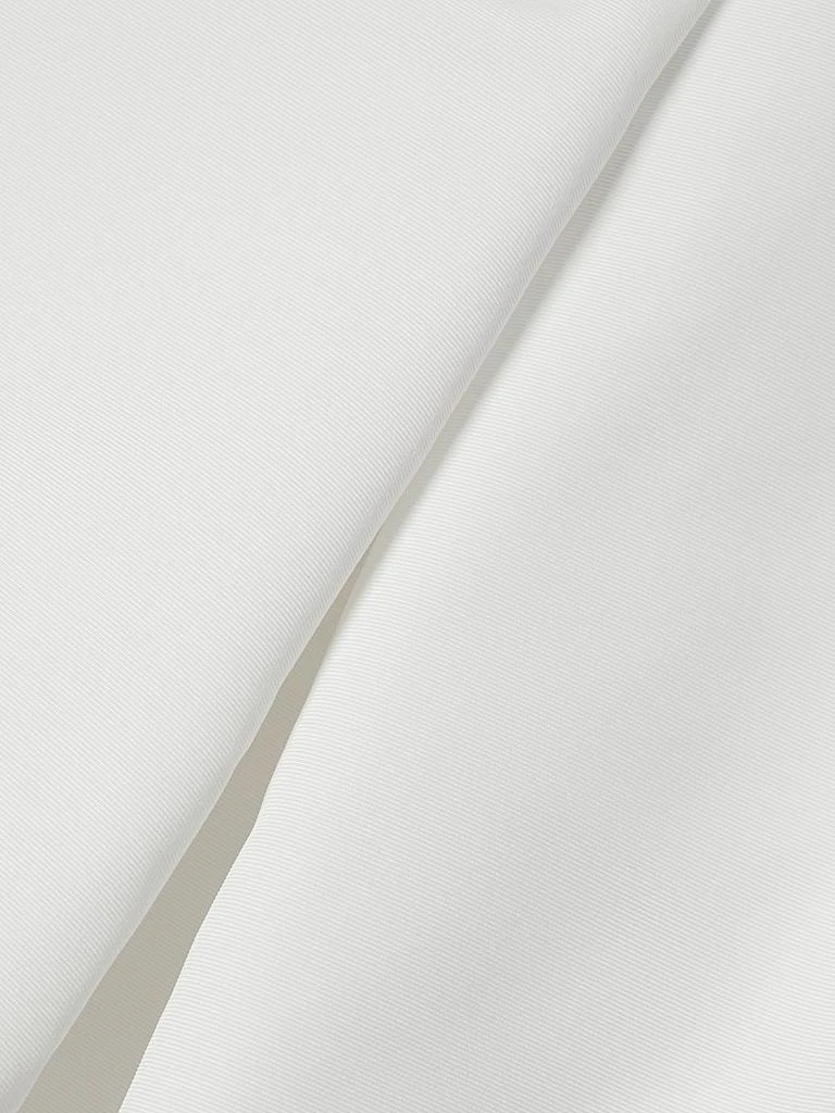 Amsale Faille Deep V-Neck Dress 7