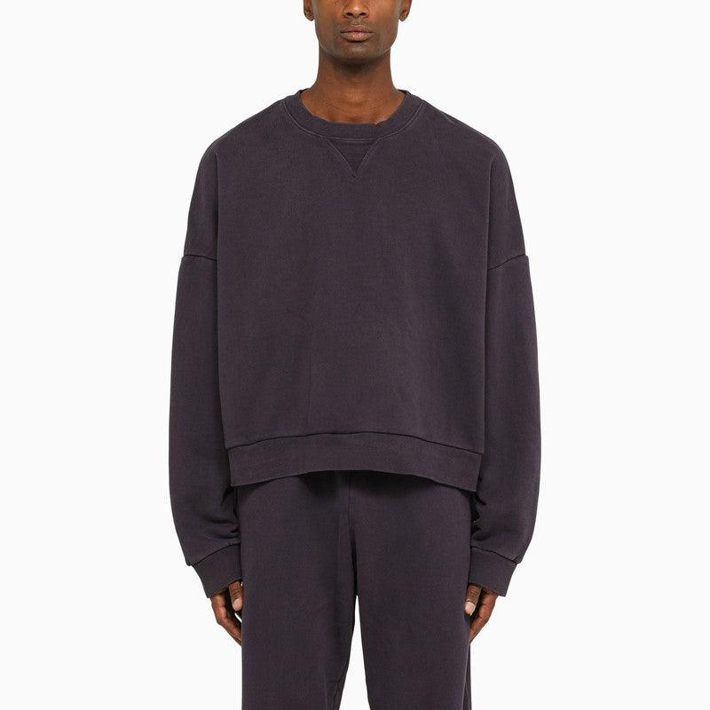 スウェット・トレーナー ENTIRE STUDIOS BROWN SWEATSHIRT IN COTTON Entire Studios Ink coloured sweatshirt in cotton - Shirts
